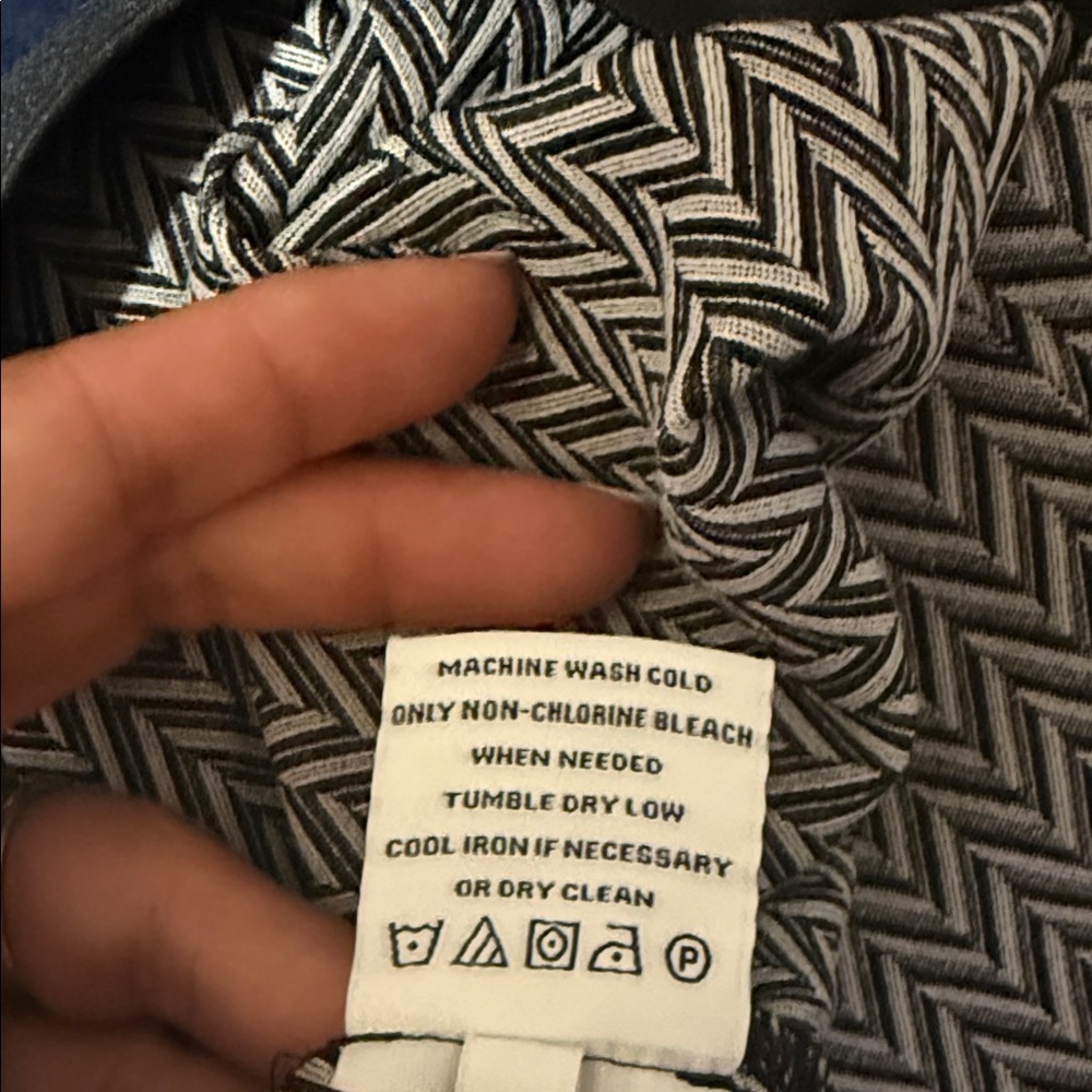 STRETCHY LEGGINGS Calvin Klein Zigzag - Black and White - Picture 11 of 11